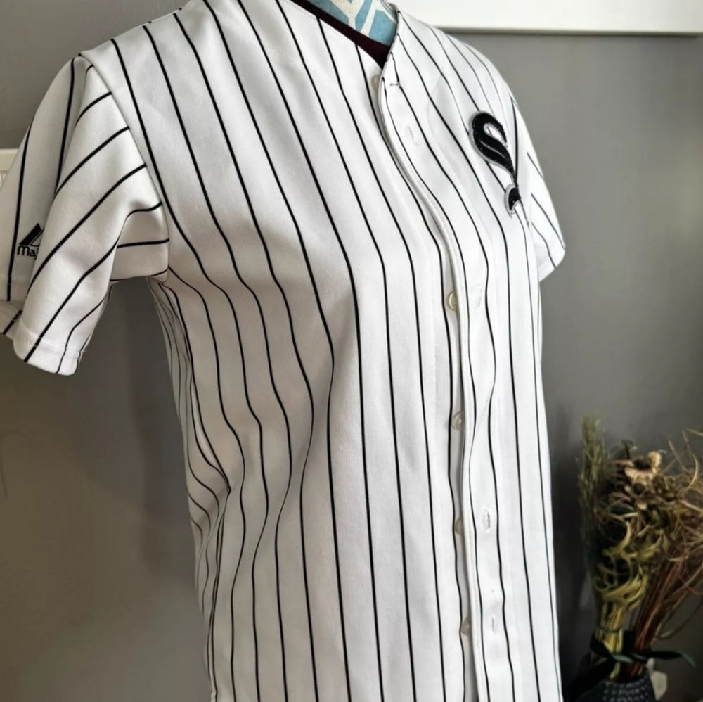 VINTAGE MAJESTIC MADE IN USA CHICAGO WHITE SOX #14 PAUL KONERKO JERSEY IN SIZE S - Picture 4 of 6